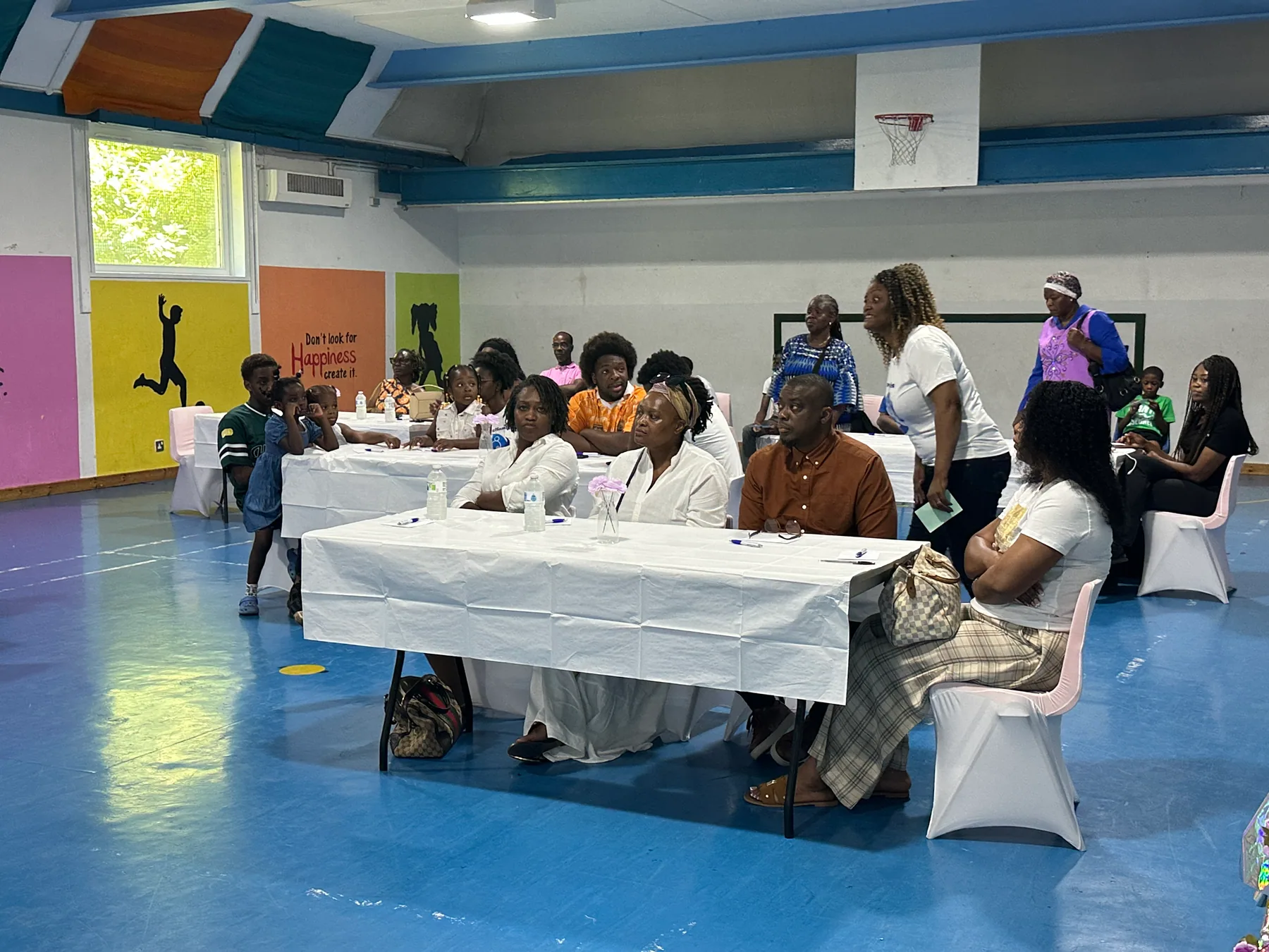 Families gathered together